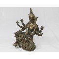 RAR : statueta bronz VASUDHARA cca 1850. Nepal